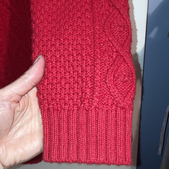 GAP kids red knitted sweater, length is below knee (I am 5’4”), size XXL (14-16) - Picture 3 of 12